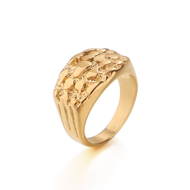Other SIZE 10 Stainless Steel Nugget Ring Size ONE SIZE - 3 Thumbnail