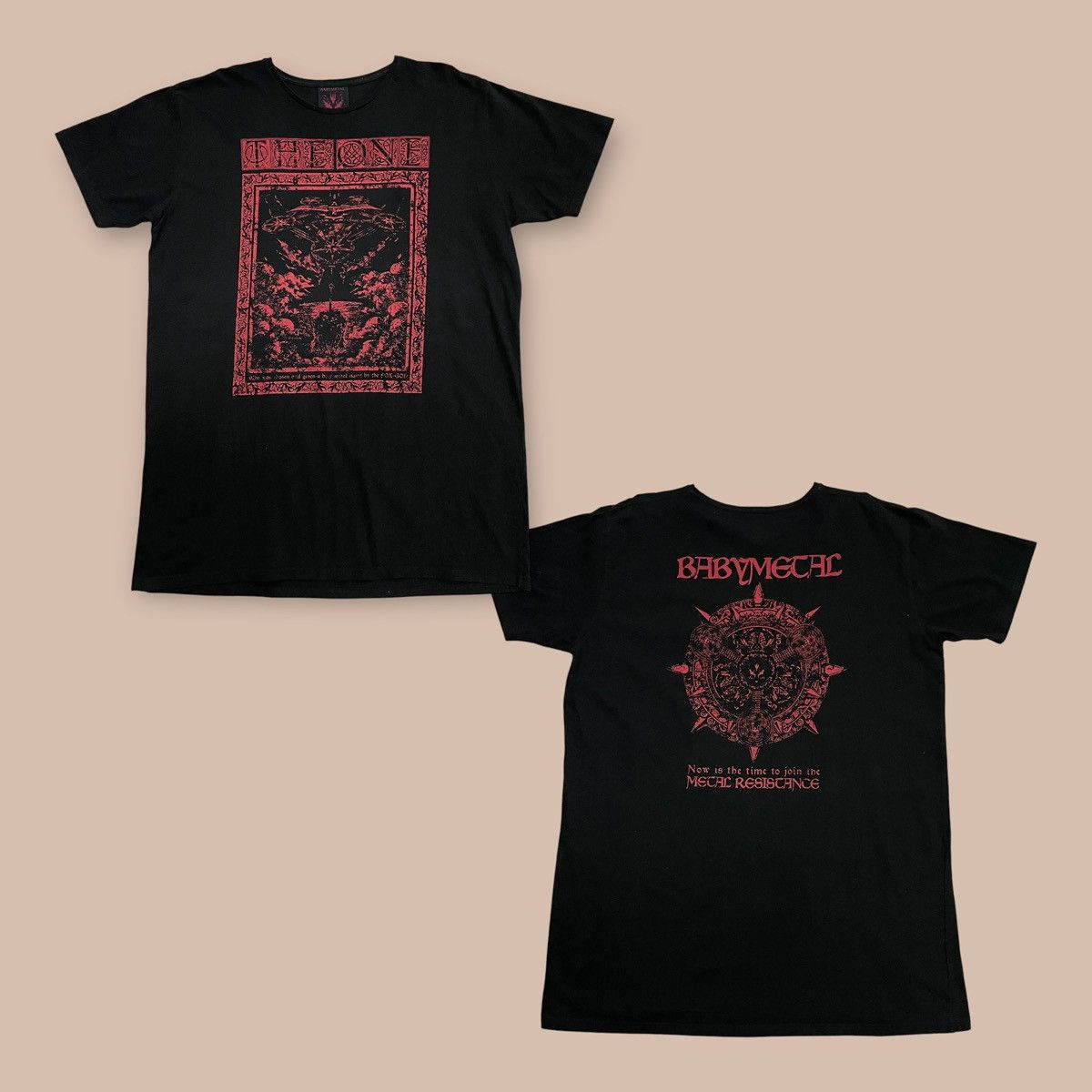 Band Tees Babymetal "The ONE" Official Merch Size US XXL / EU 58 / 5 - 1 Thumbnail