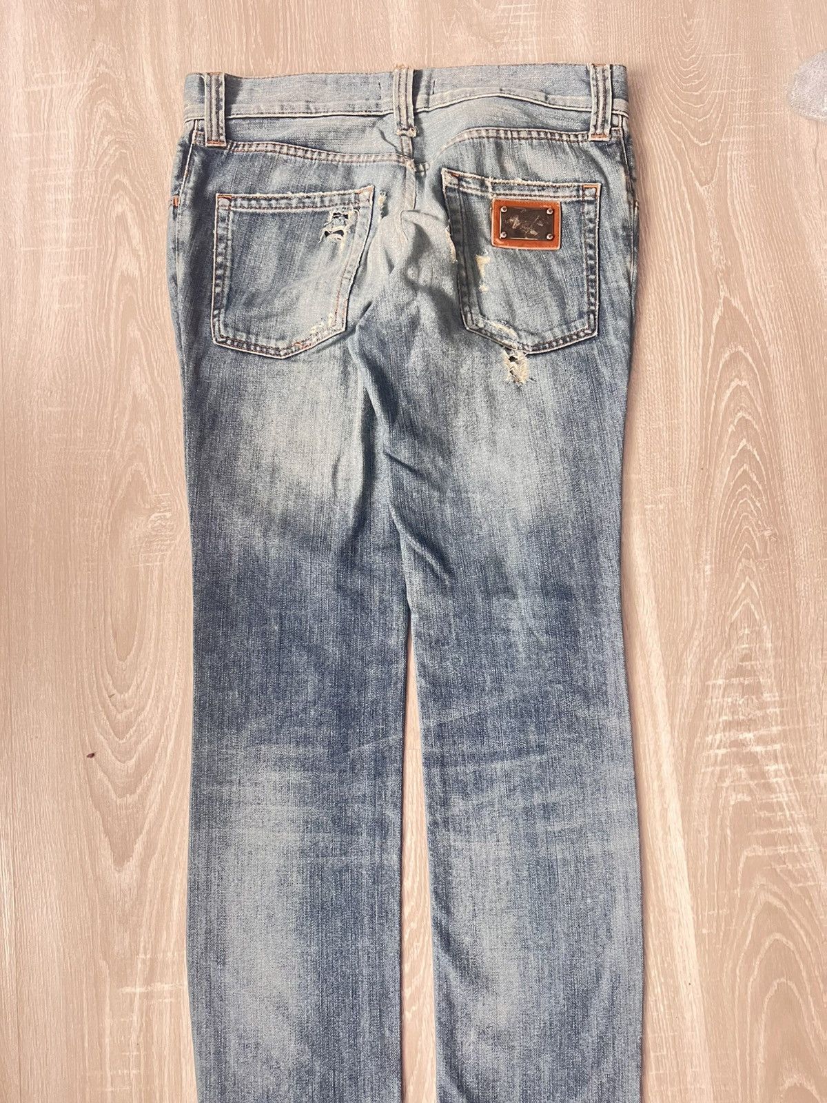 Dolce & Gabbana Dolche&Gabbana Streight Denim Jeans Women Size 36" / US 14 / IT 50 - 1 Thumbnail
