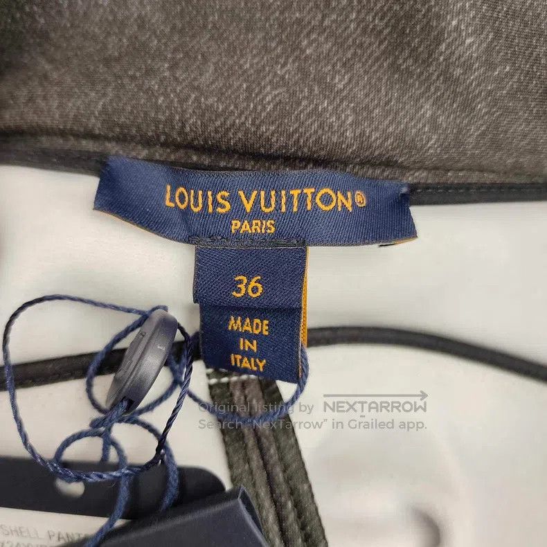 Louis Vuitton Louis Vuitton 26 Denim Grey Soft Shell Slim Ski Pants Size US 36 / EU 52 - 3 Thumbnail