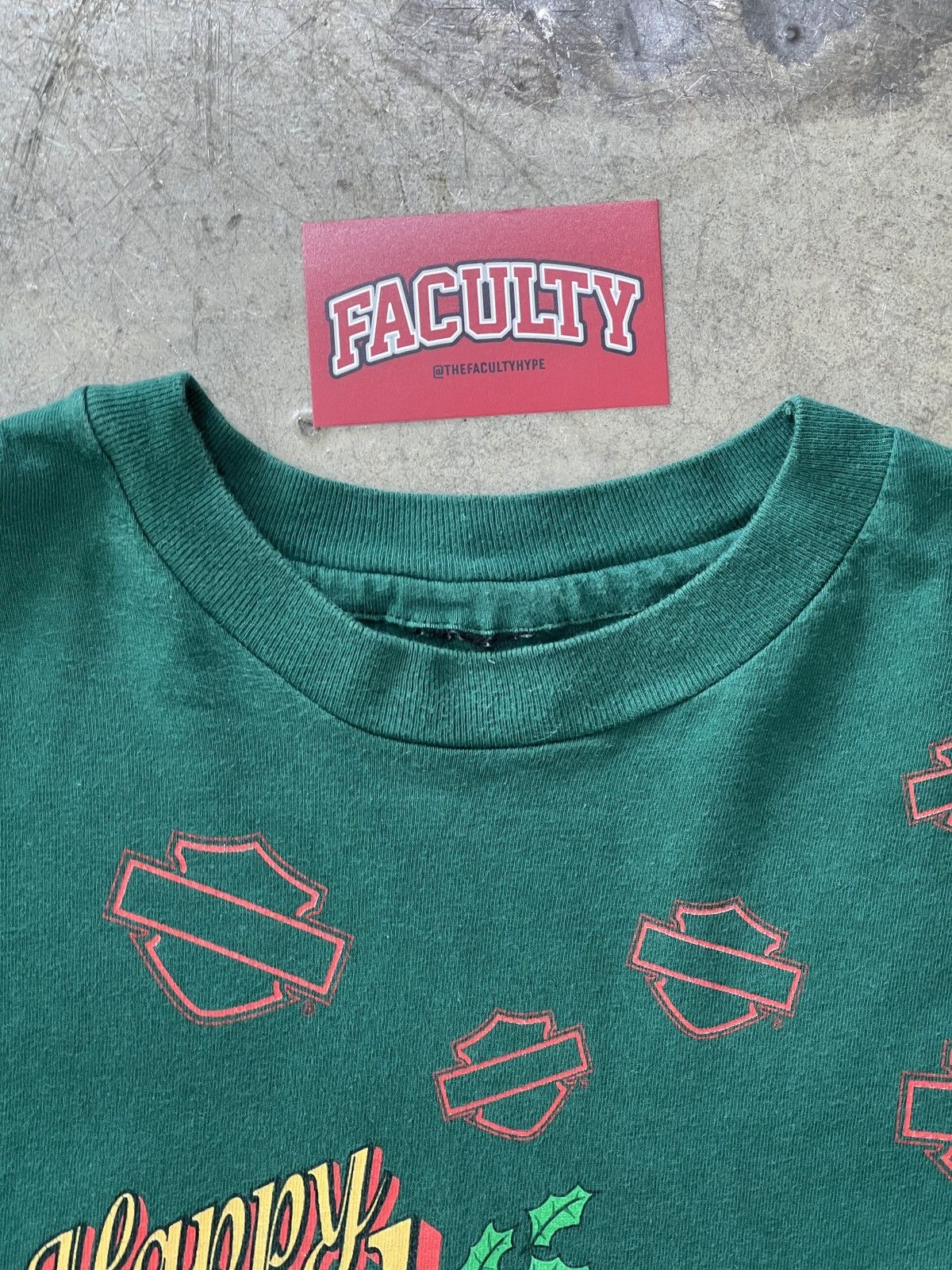 Harley Davidson Vintage AOP Harley Davidson Holidays Single Stitch Tee XL Size US XL / EU 56 / 4 - 3 Thumbnail