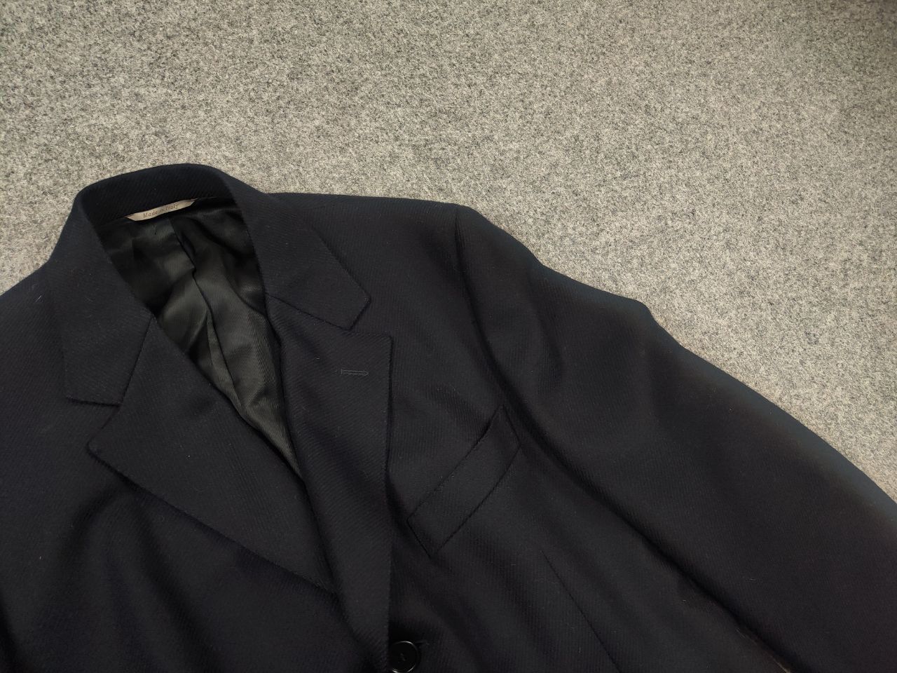 Canali Canali Italy Design 57110 Wool Classic Overcoat Mens Jacket Size US XL / EU 56 / 4 - 6 Thumbnail