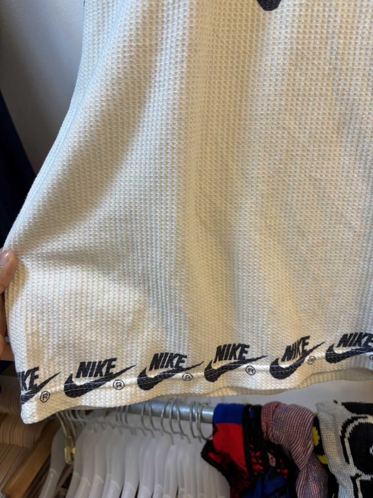 Nike Vintage 90s Nike Spell Out Big Logo T-Shirt Size US XXL / EU 58 / 5 - 15 Thumbnail