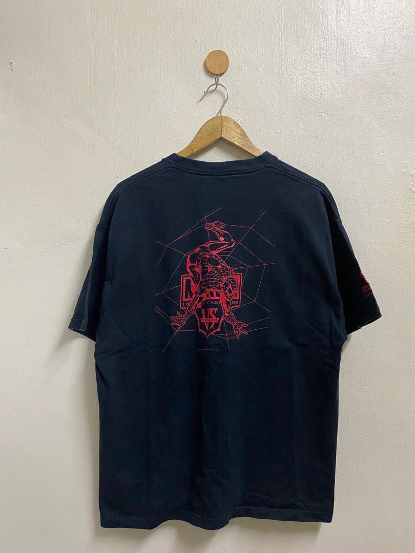 Marvel Comics × Vintage Vintage Marvel Spiderman Trading Card Game Shirt Size US XL / EU 56 / 4 - 2 Thumbnail