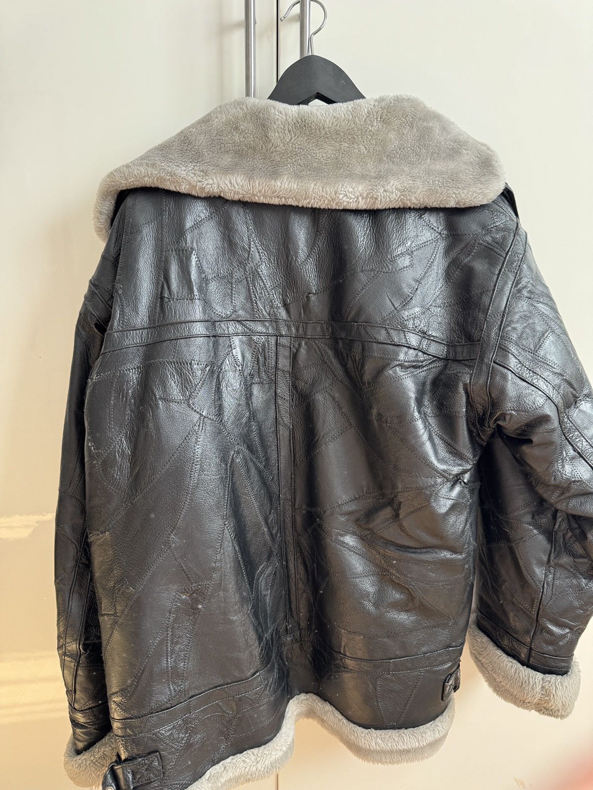 Vintage Vintage leather jacket Size US XL / EU 56 / 4 - 3 Thumbnail