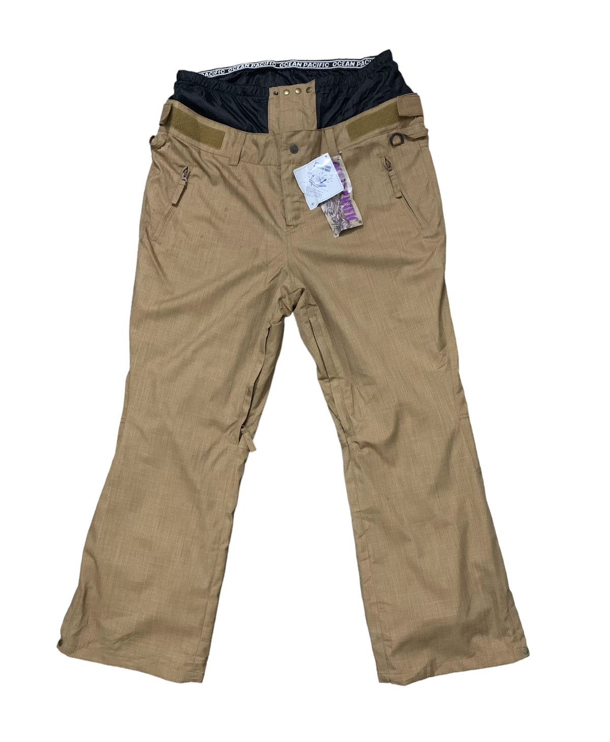 Japanese Brand × Ocean Pacific Ocean Pacific BLK Snow Pants, (A) Size US 40 / EU 56 - 2 Thumbnail