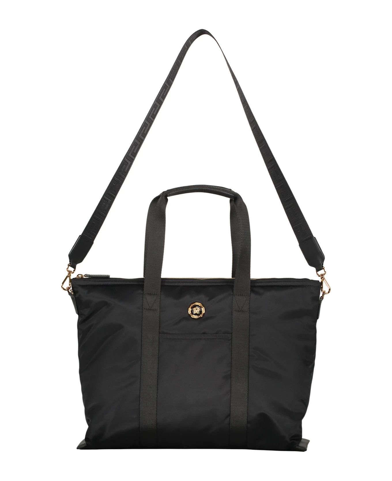 Versace o1y0226 Size : OS / Logo Handbag in Black Size ONE SIZE - 2 Thumbnail