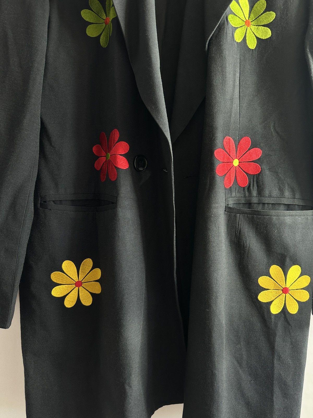 Other long jacket with embroidered flowers Young Fashion Size S / US 4 / IT 40 - 6 Thumbnail
