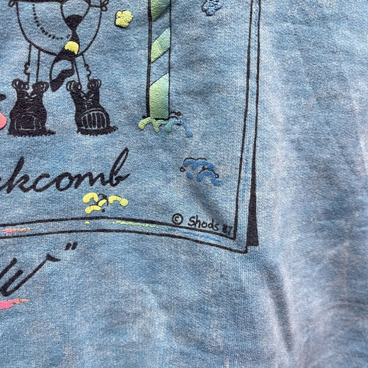 Vintage 1987 Whistler Blackcomb Vintage Sweatshirt Crewneck by SHODS Size US M / EU 48-50 / 2 - 5 Thumbnail