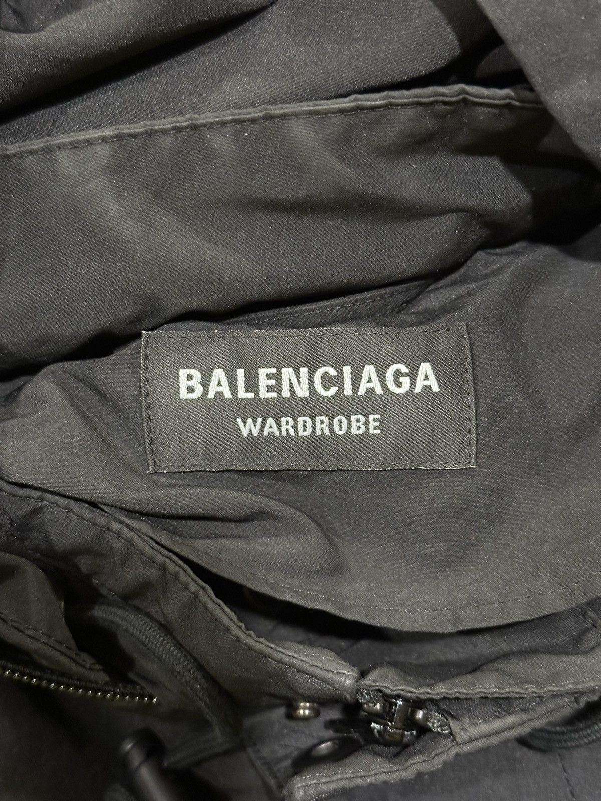 Balenciaga Balenciaga Double BB Icon Arm Print Coaches Black Zip Jacket Size US M / EU 48-50 / 2 - 12 Thumbnail