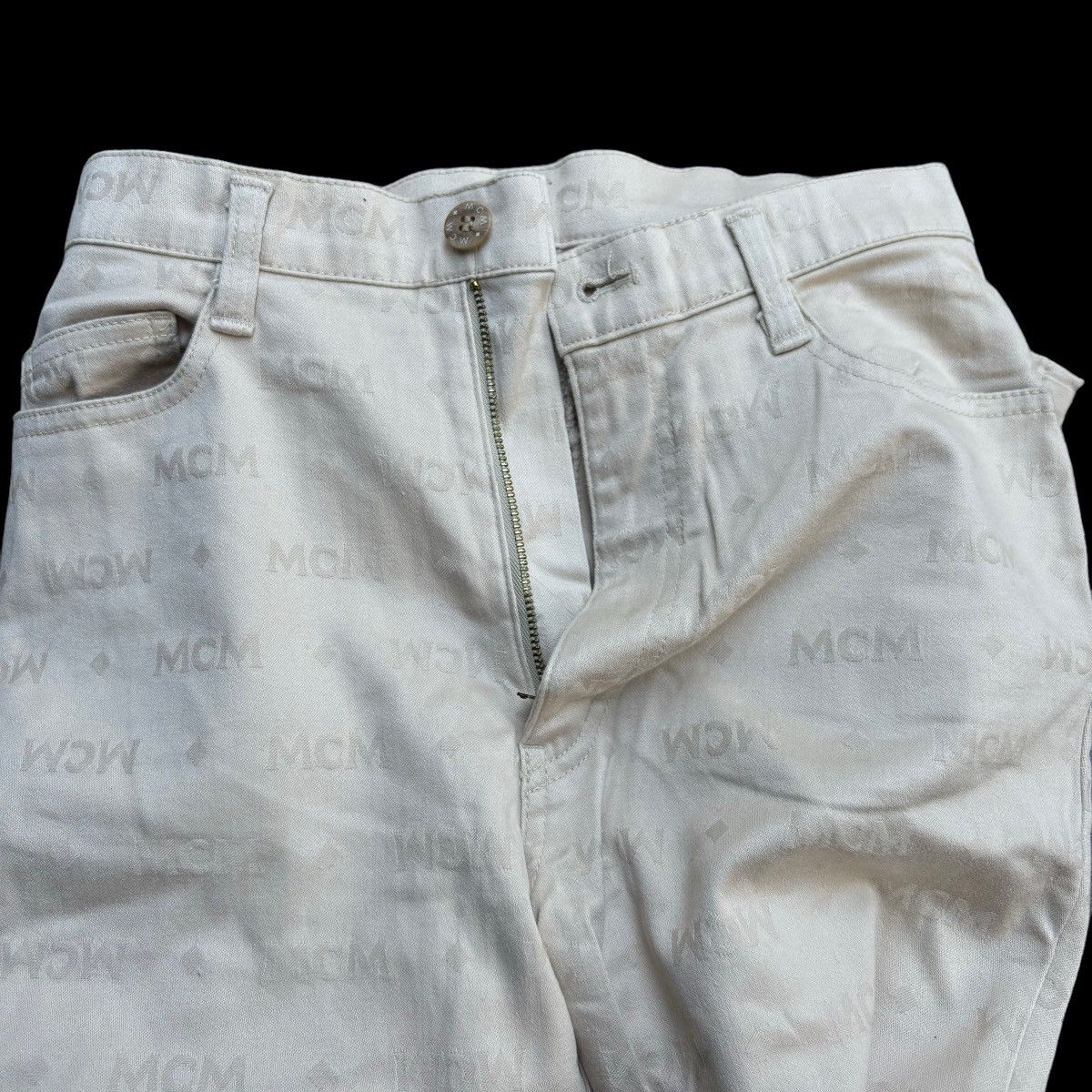 MCM Vintage Mcm Monogram Pants Size 26" / US 2 / IT 38 - 8 Thumbnail