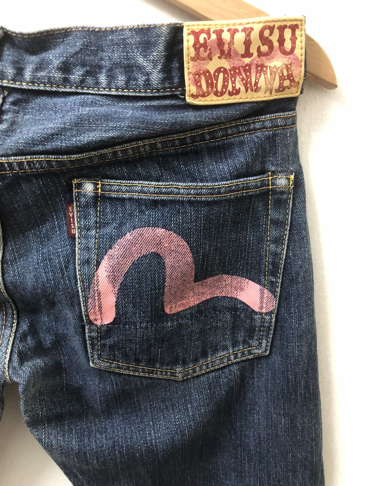 Evisu Evisu Selvedge Denim - Japanese brand Size US 30 / EU 46 - 2 Thumbnail