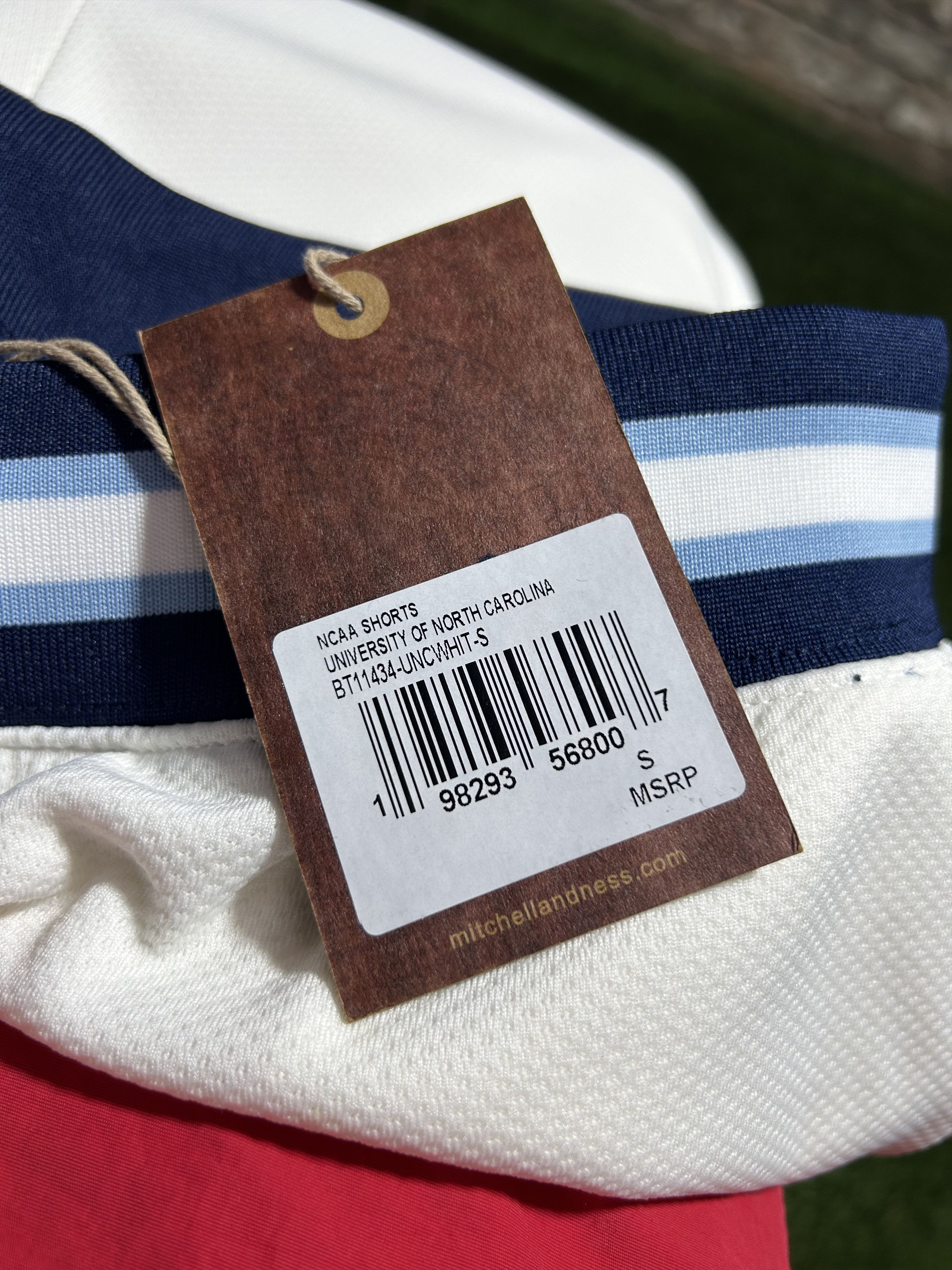 Mitchell & Ness × NCAA × Supreme Supreme x Mitchell & Ness UNC Basketball Shorts Size US 30 / EU 46 - 5 Thumbnail