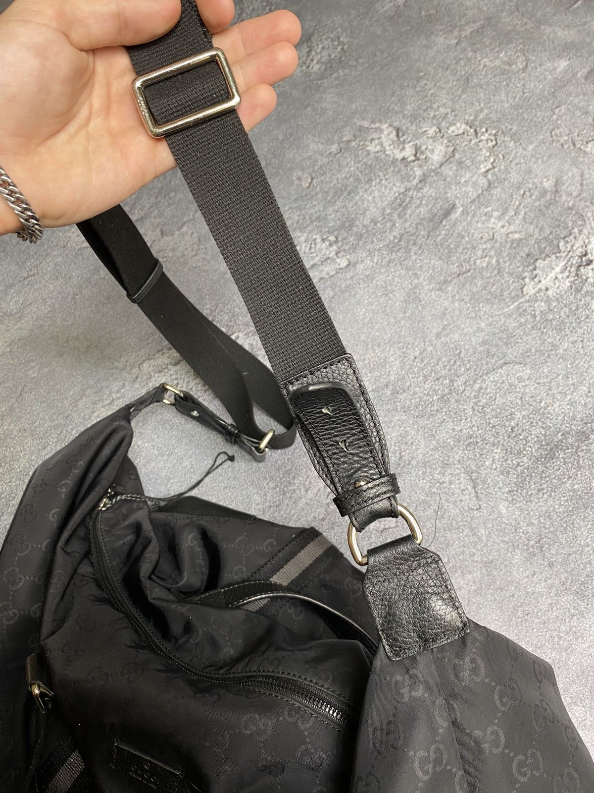 Gucci Gucci GG Supreme Canvas Duffle Bag XL Size ONE SIZE - 9 Thumbnail