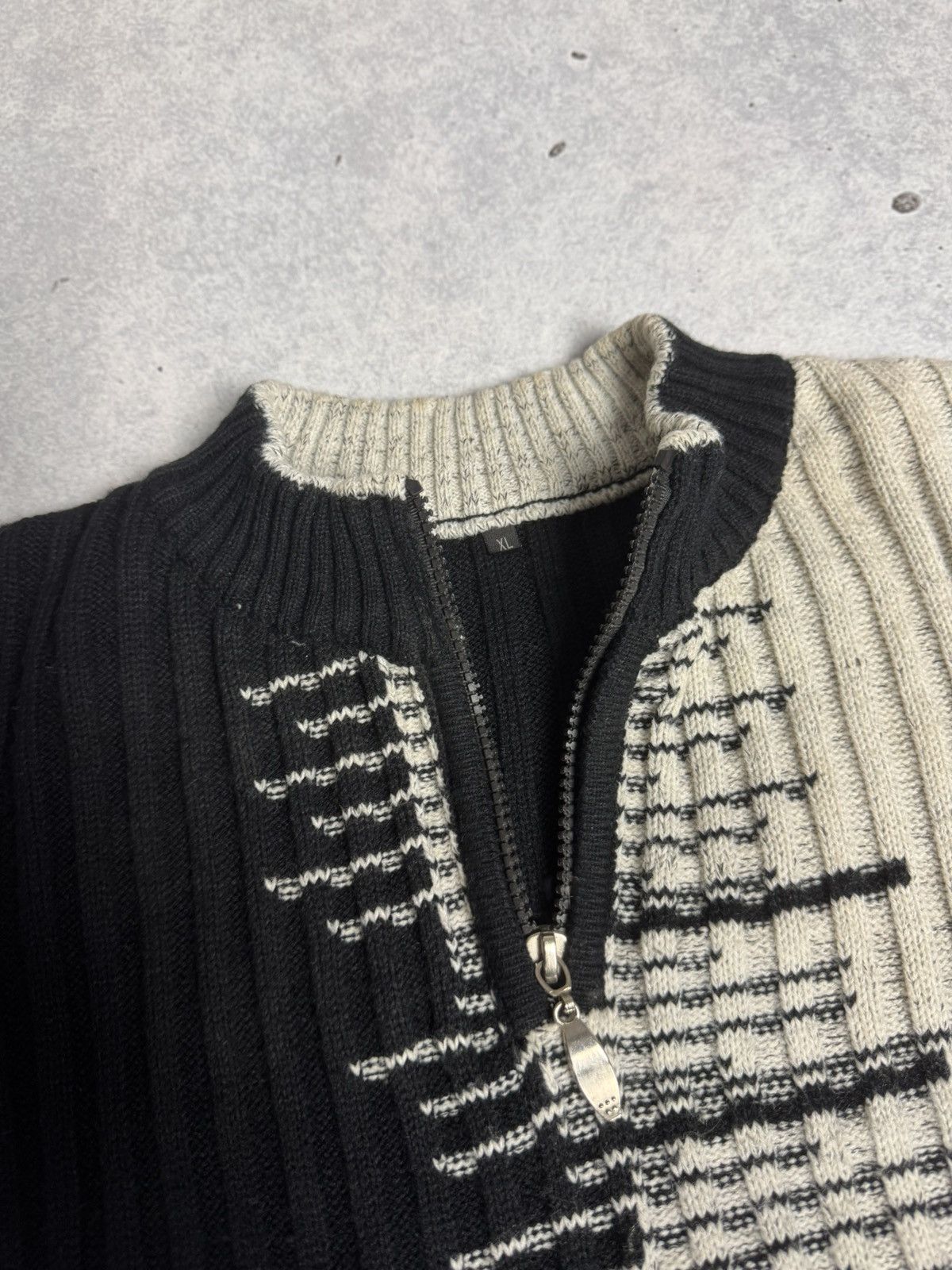 If Six Was Nine Vintage Japanese Style Knitted Opium Sweater Issey Miyake Size US L / EU 52-54 / 3 - 3 Thumbnail