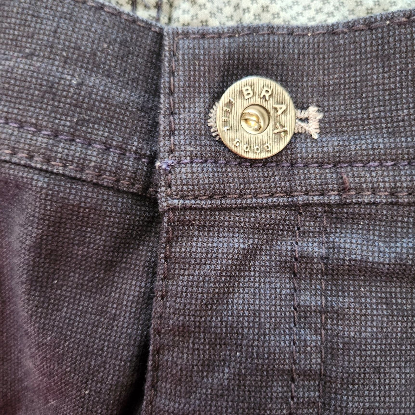 BRAX BRAX Cooper Fancy Regular Fit Flat Chino Pants Mens 38 x 32 Gray Corduroy Regular Pants Men Gray Chino 90s-style not applicable Size US 38 / EU 54 - 5 Thumbnail