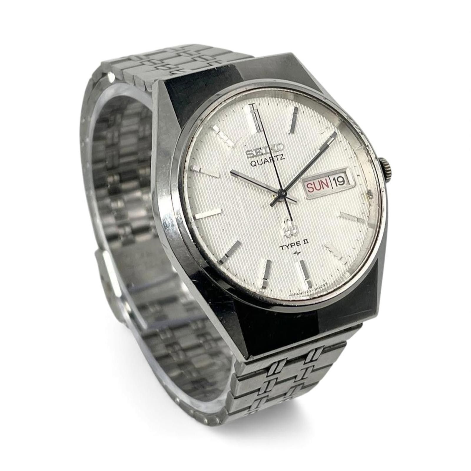 Seiko Seiko - Quartz Men's Stainless Steel Watch Type II Size ONE SIZE - 4 Thumbnail