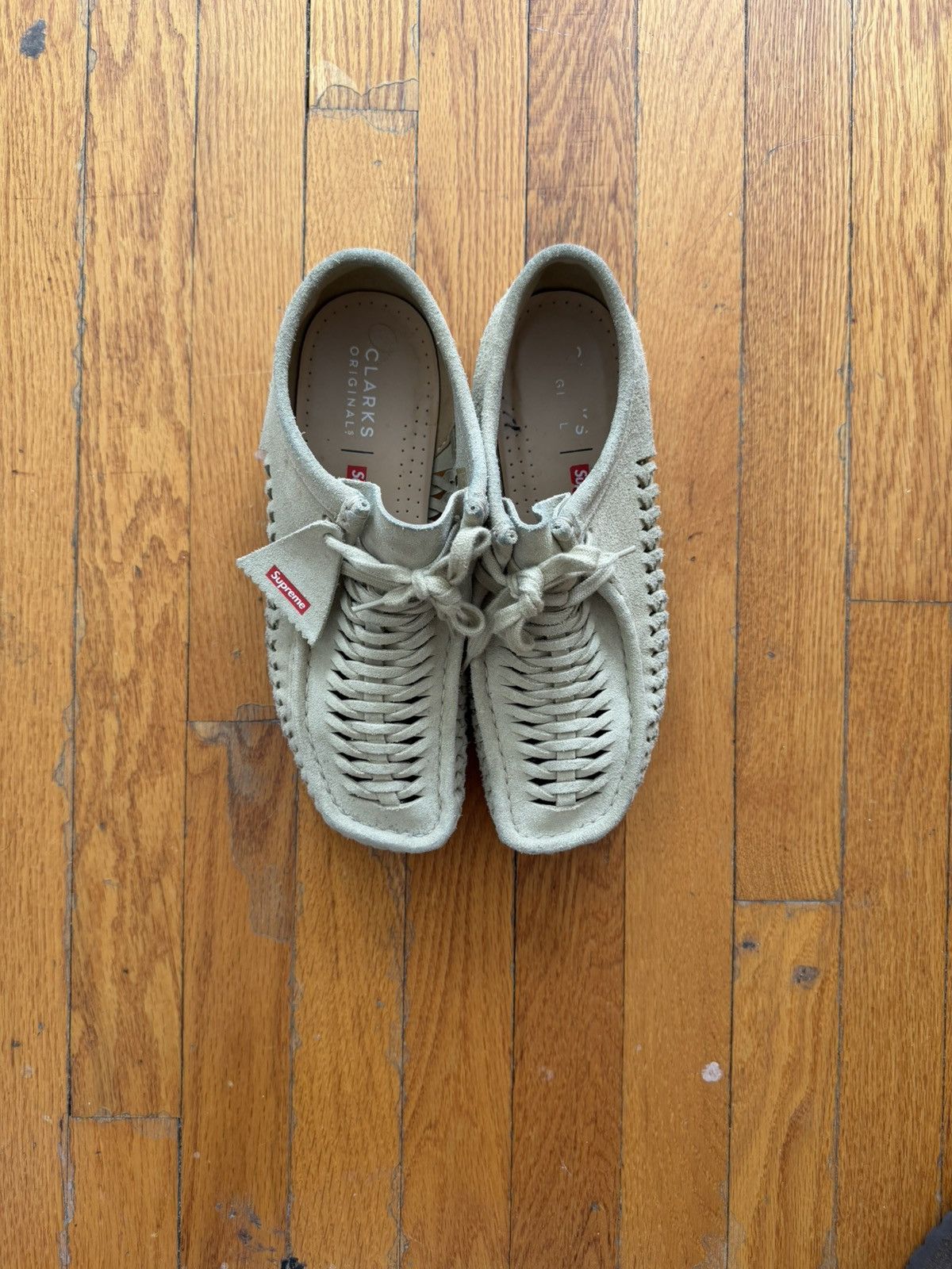 Clarks × Supreme Supreme x clarks woven wallabees Size US 8 / EU 41 - 2 Thumbnail