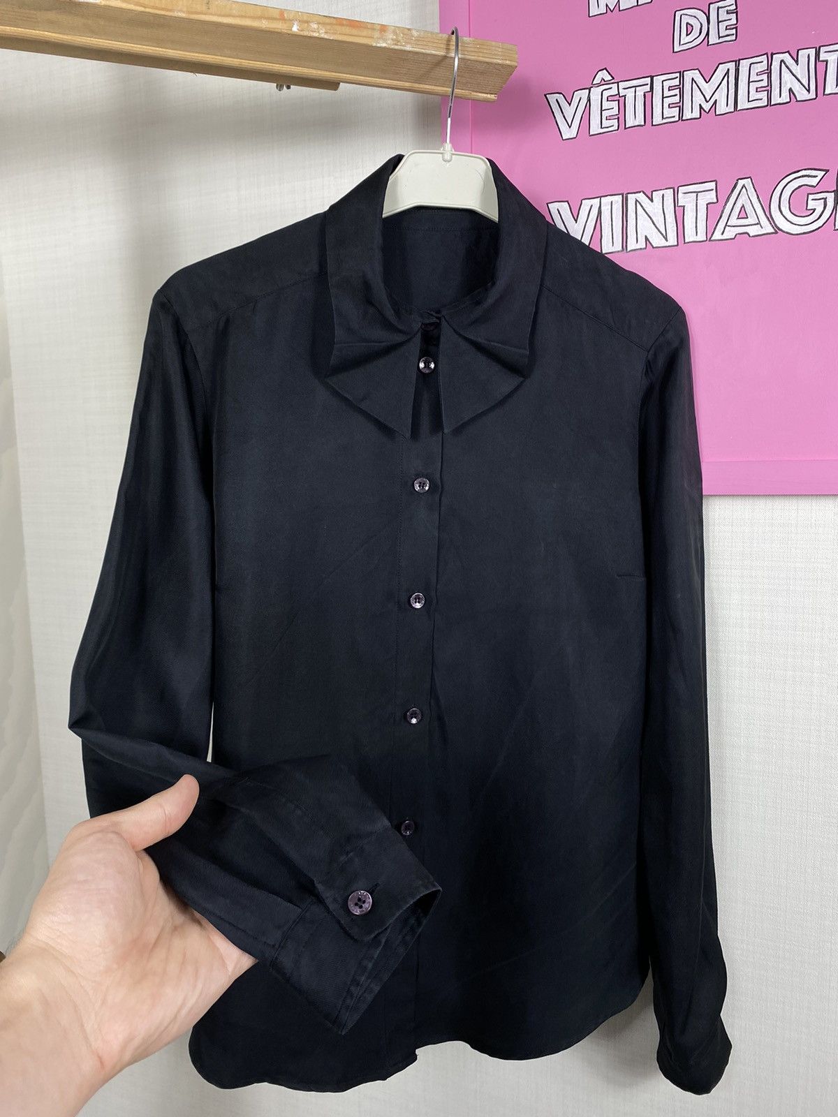 Etro × Vintage Etro 38 Button Up Collared Size S / US 4 / IT 40 - 6 Thumbnail