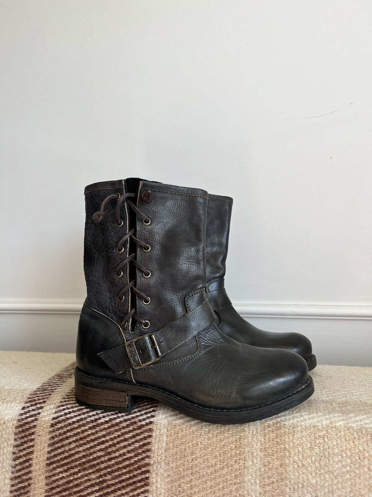 A.S.98 × If Six Was Nine Buffalo Avant Garde Leather boots style Airstep A.S 98 Size US 9 / IT 39 - 4 Thumbnail