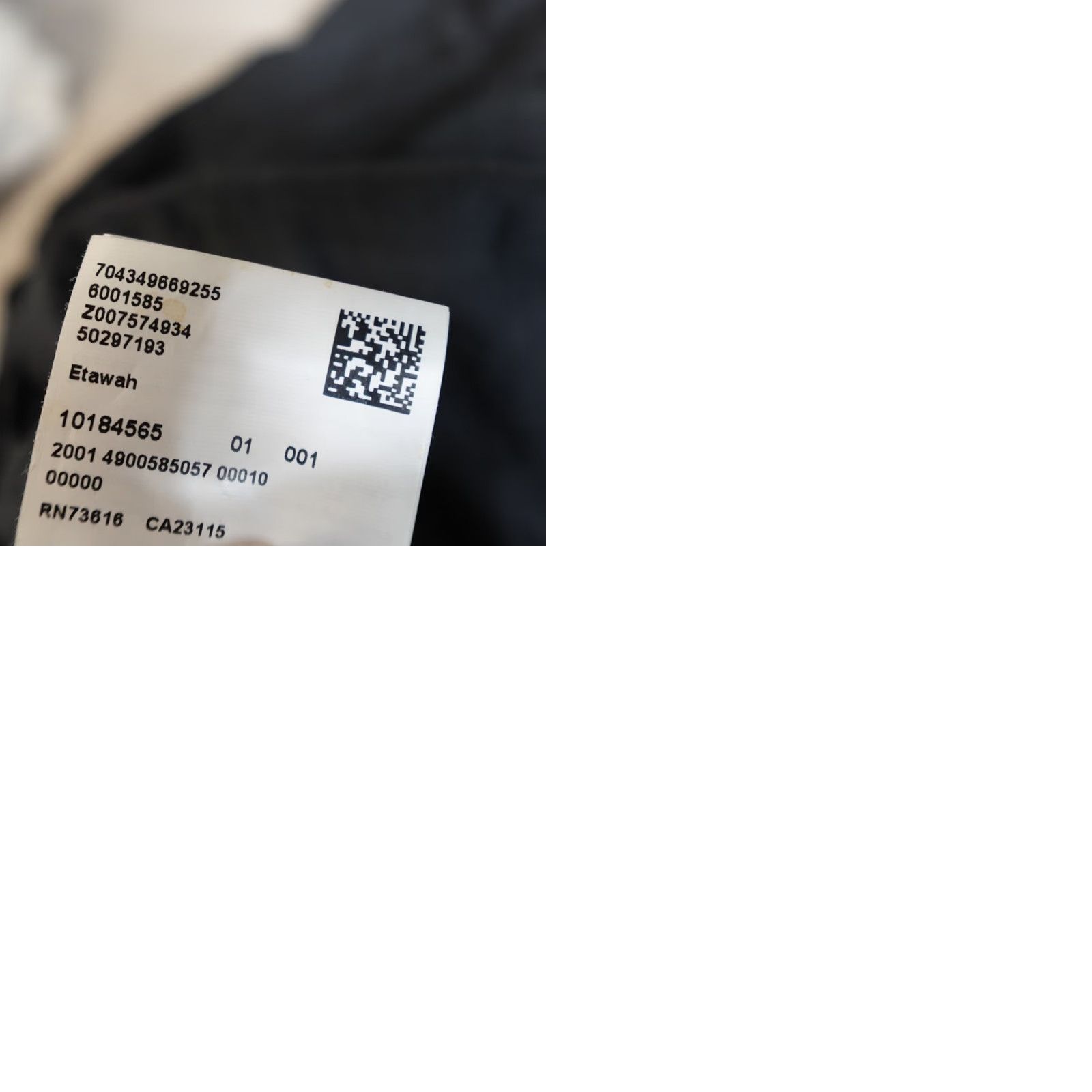 Hugo Boss HUGO BOSS Jacket Shirt Black Small Cotton Blend Wool Mens Long Sleeve Zip Jacket Size US S / EU 44-46 / 1 - 9 Thumbnail
