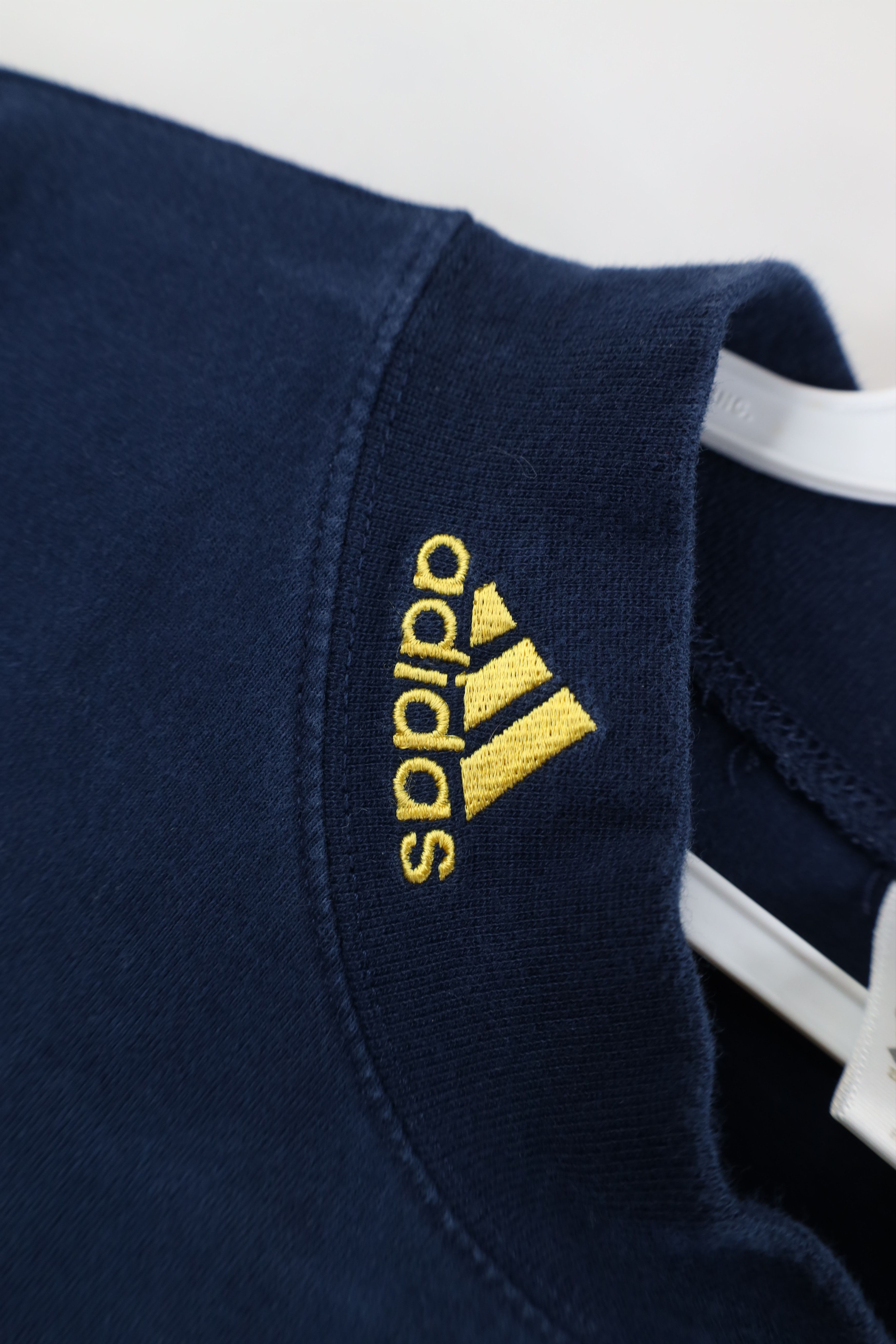 Adidas Vintage Adidas University of Michigan Long Sleeve T-Shirt Size US XXL / EU 58 / 5 - 5 Thumbnail