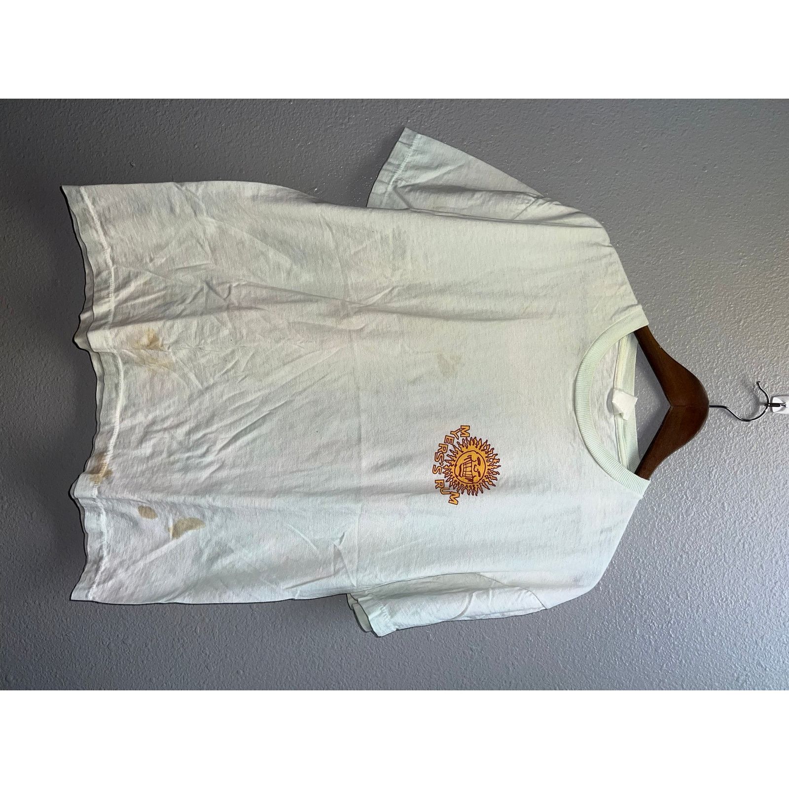 Vintage Vintage Myers Rum Shirt Jammin Mon Liquor Stained Stain L Size US L / EU 52-54 / 3 - 2 Thumbnail