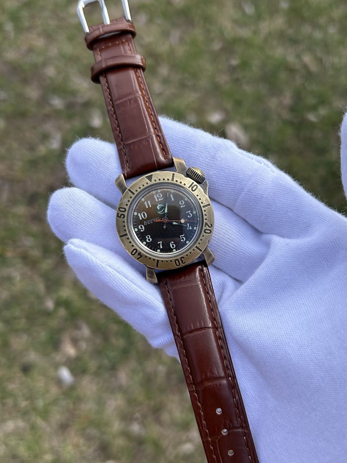 Vintage Vintage Watch Vostok Mechanical Authentic 1980s Size ONE SIZE - 15 Thumbnail
