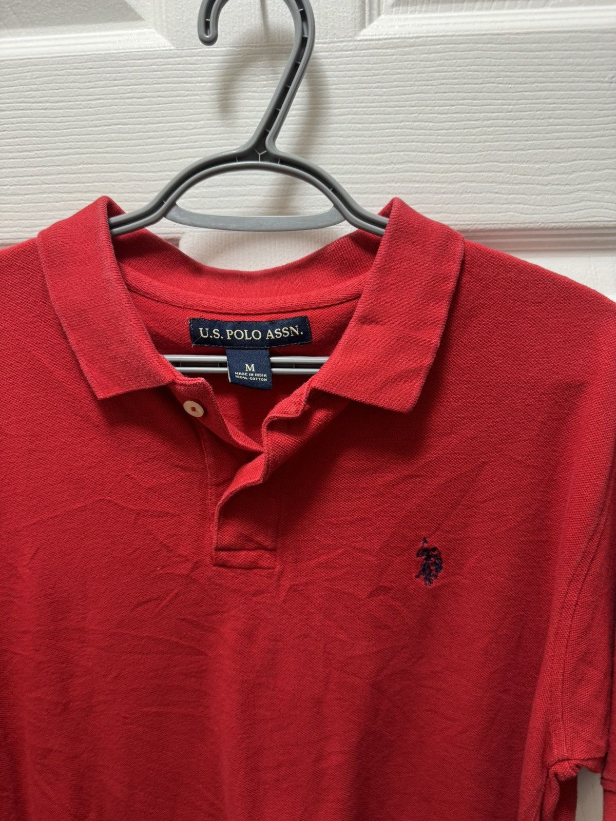 U.S. Polo Assn. Polo U.S. Polo Assn. Red Classic Vintage Collared Shirt Size US M / EU 48-50 / 2 - 3 Thumbnail