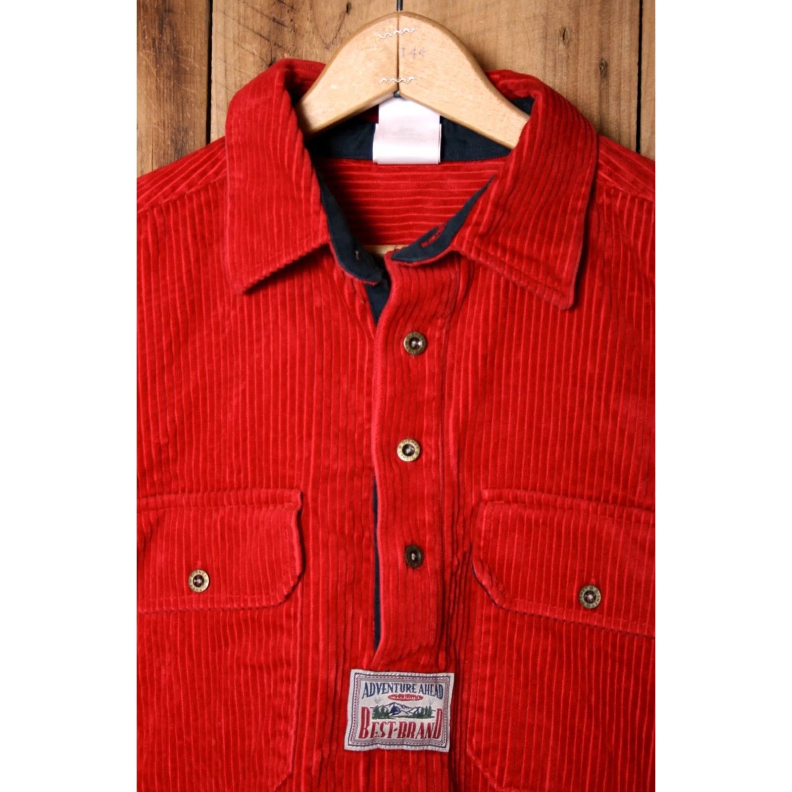 Disney VINTAGE Disney Red Corduroy Mickey & Friends Embroidered Popover Shirt S Mens Jacket? Size US S / EU 44-46 / 1 - 2 Thumbnail