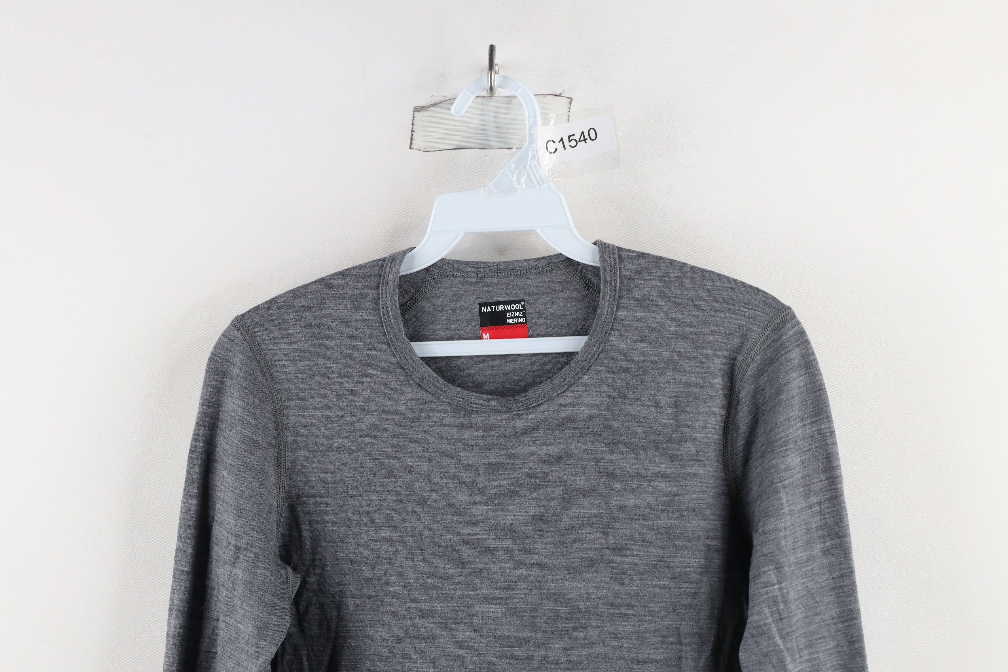 Vintage Naturwool Merino Wool 100 Long Sleeve T-Shirt Baselayer Size M / US 6-8 / IT 42-44 - 2 Thumbnail