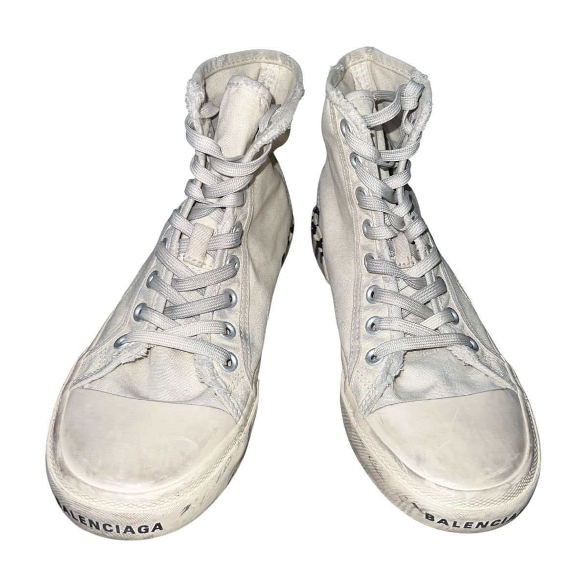 Balenciaga BALENCIAGA 2022AW "PARIS" High-Top Sneakers Size US 8 / EU 41 - 2 Thumbnail