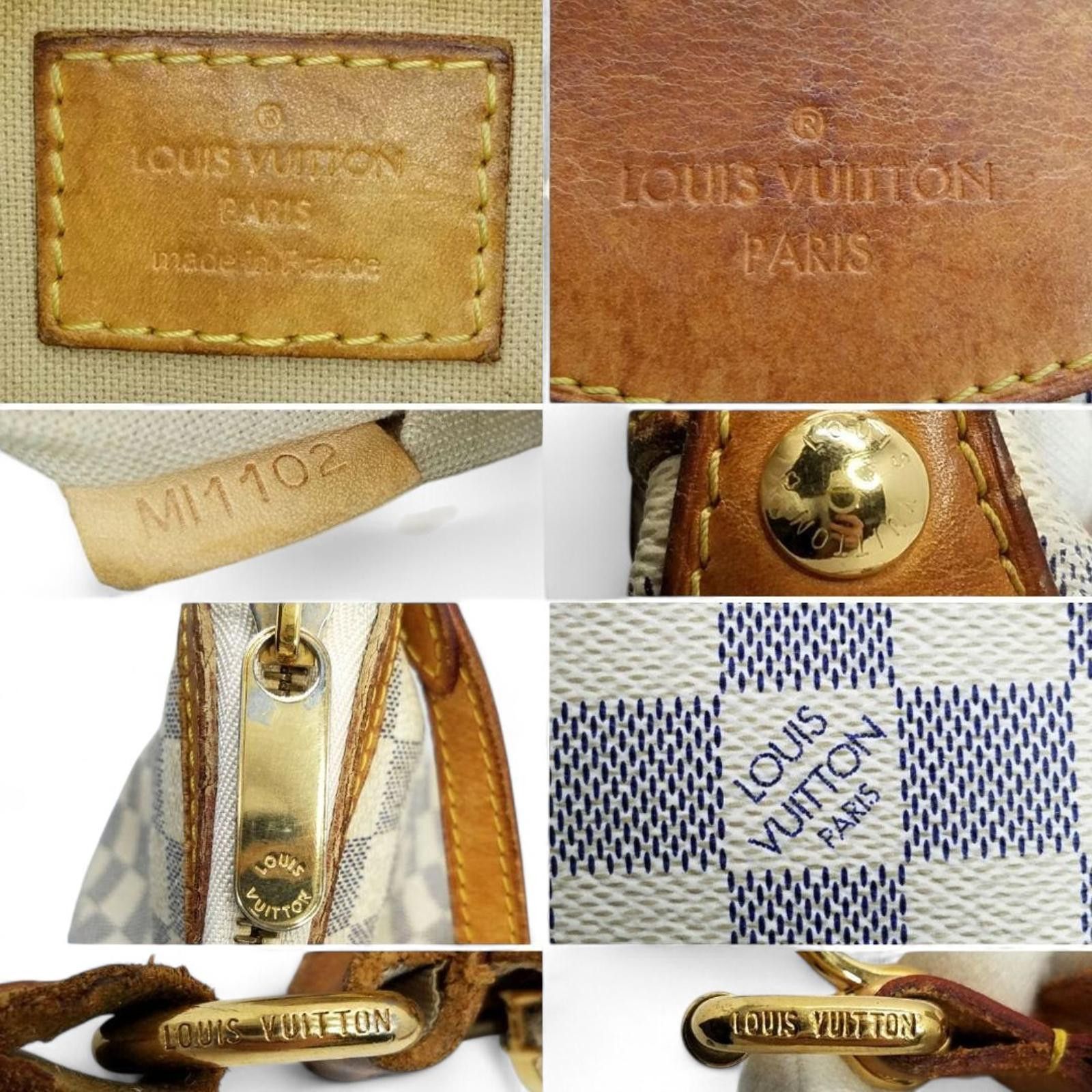 Louis Vuitton Louis Vuitton - Damier Azur Canvas Handbag Size ONE SIZE - 5 Thumbnail