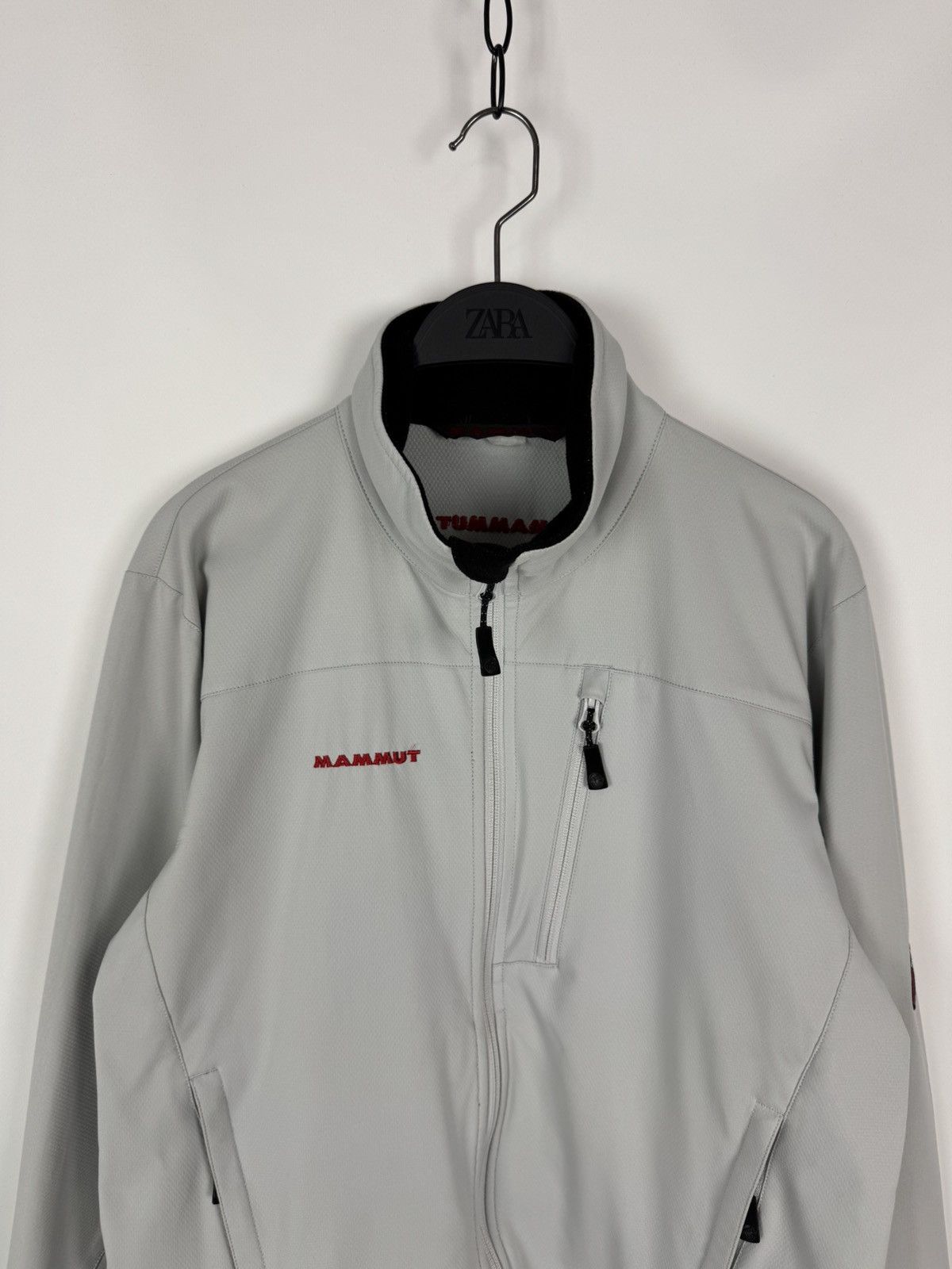 Mammut Vintage Mammut Soft-Shell Gray Outdoor Light Jacket Size US M / EU 48-50 / 2 - 5 Thumbnail