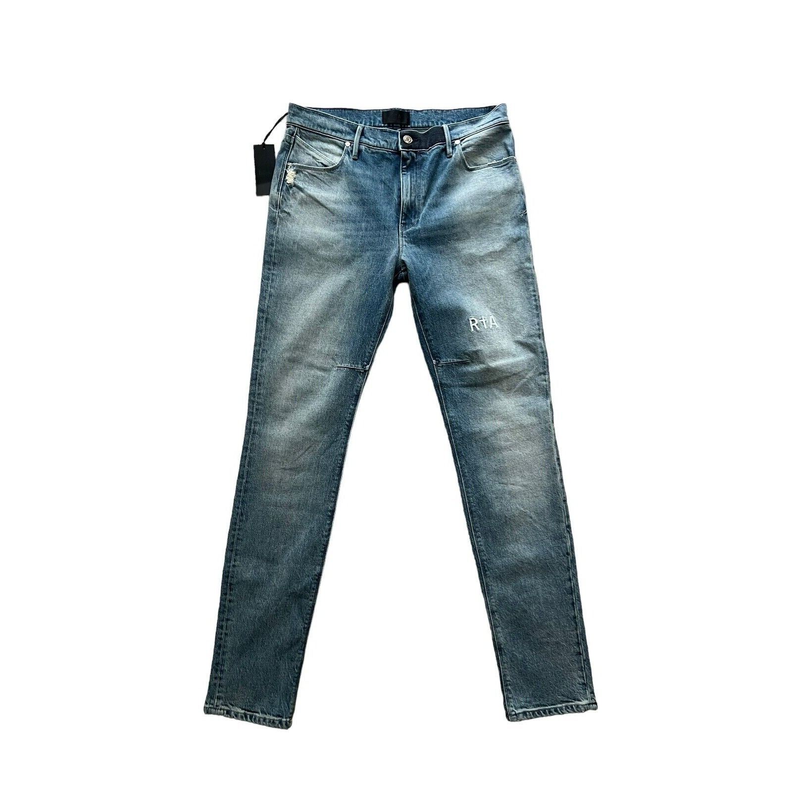 RTA Mens Jeans Mens Bryant Mid Rise Skinny Italy Size 32/32