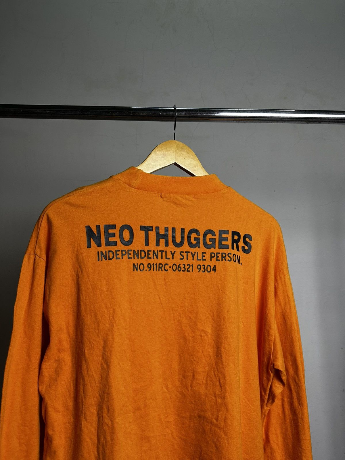 Japanese Brand Rasvoa Jail Longsleeve Shirt Streetwear Size US M / EU 48-50 / 2 - 7 Thumbnail