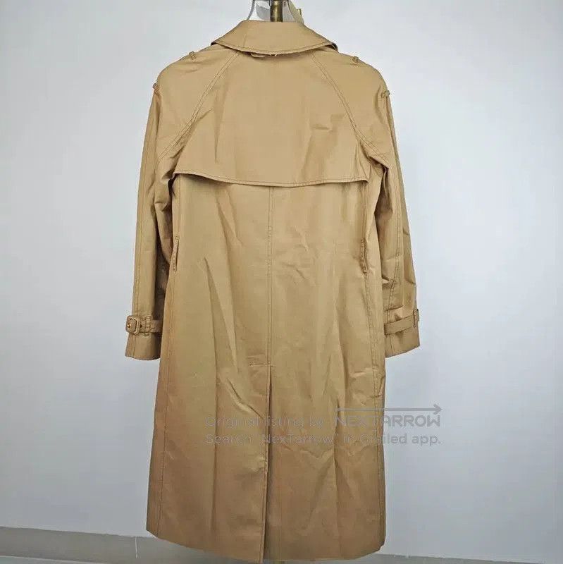 Burberry Burberry Khaki Cotton Long Trench Coat. Size XS / US 0-2 / IT 36-38 - 6 Thumbnail