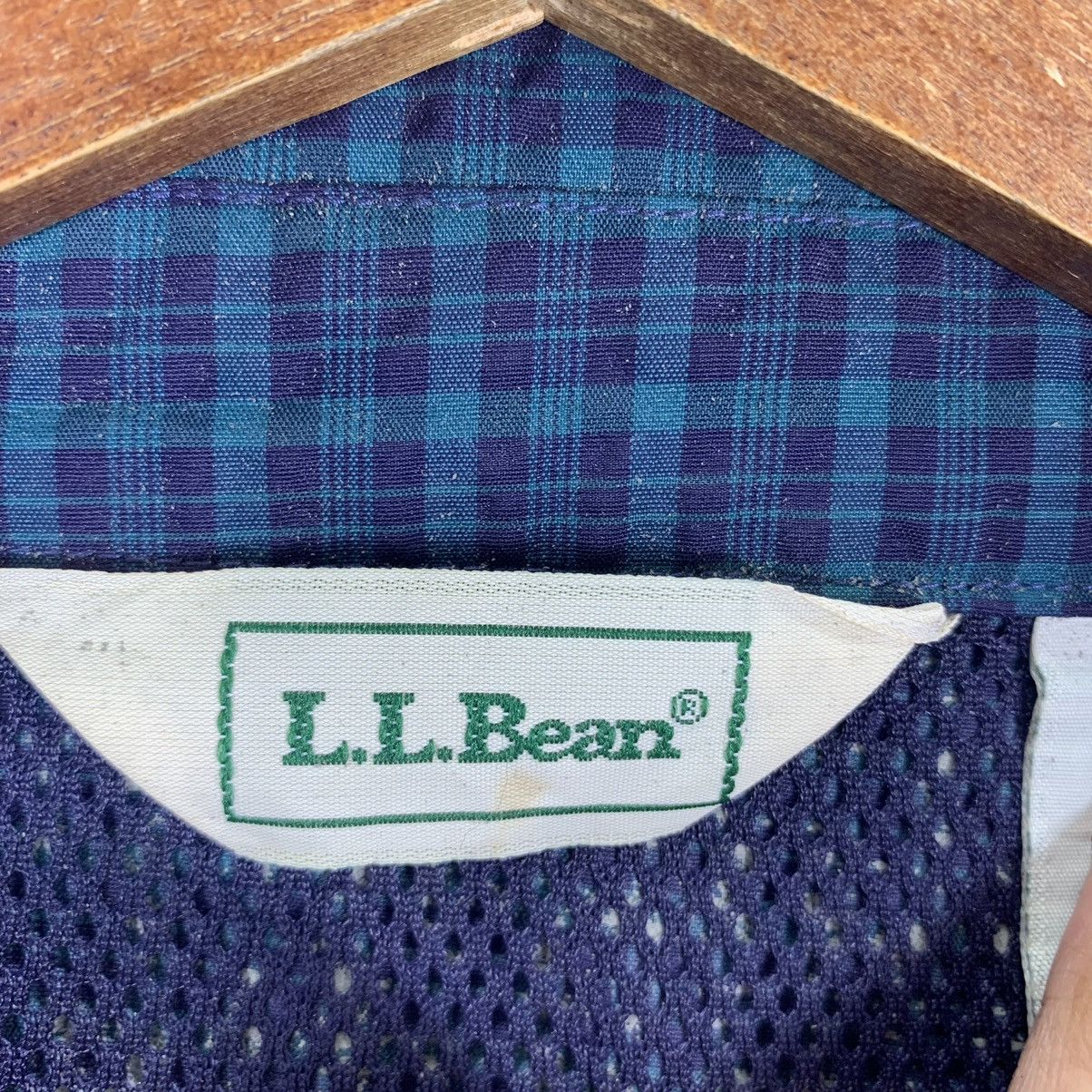 L.L. Bean Vintage L.L. Bean Checkers Style Jacket Size US XL / EU 56 / 4 - 5 Thumbnail