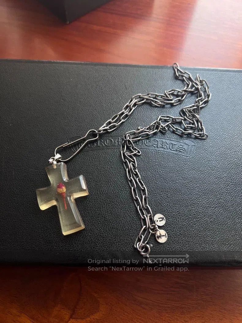 Undercover Takahashi Shield amber cross necklace.