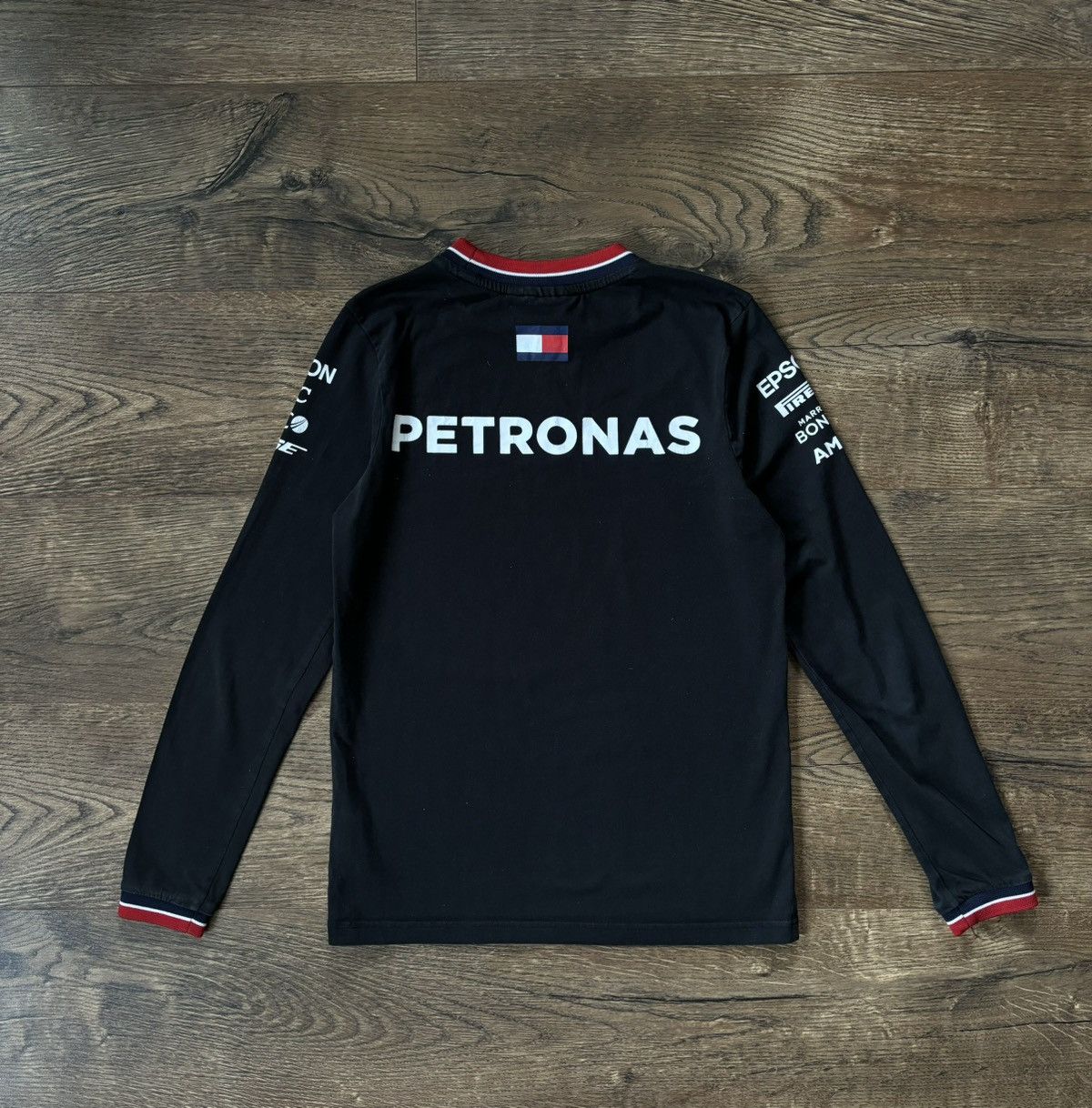 Formula 1 × Tommy Hilfiger Mercedes AMG Petronas F1 Men's Team Long Driver Black TH Size US XS / EU 42 / 0 - 2 Thumbnail