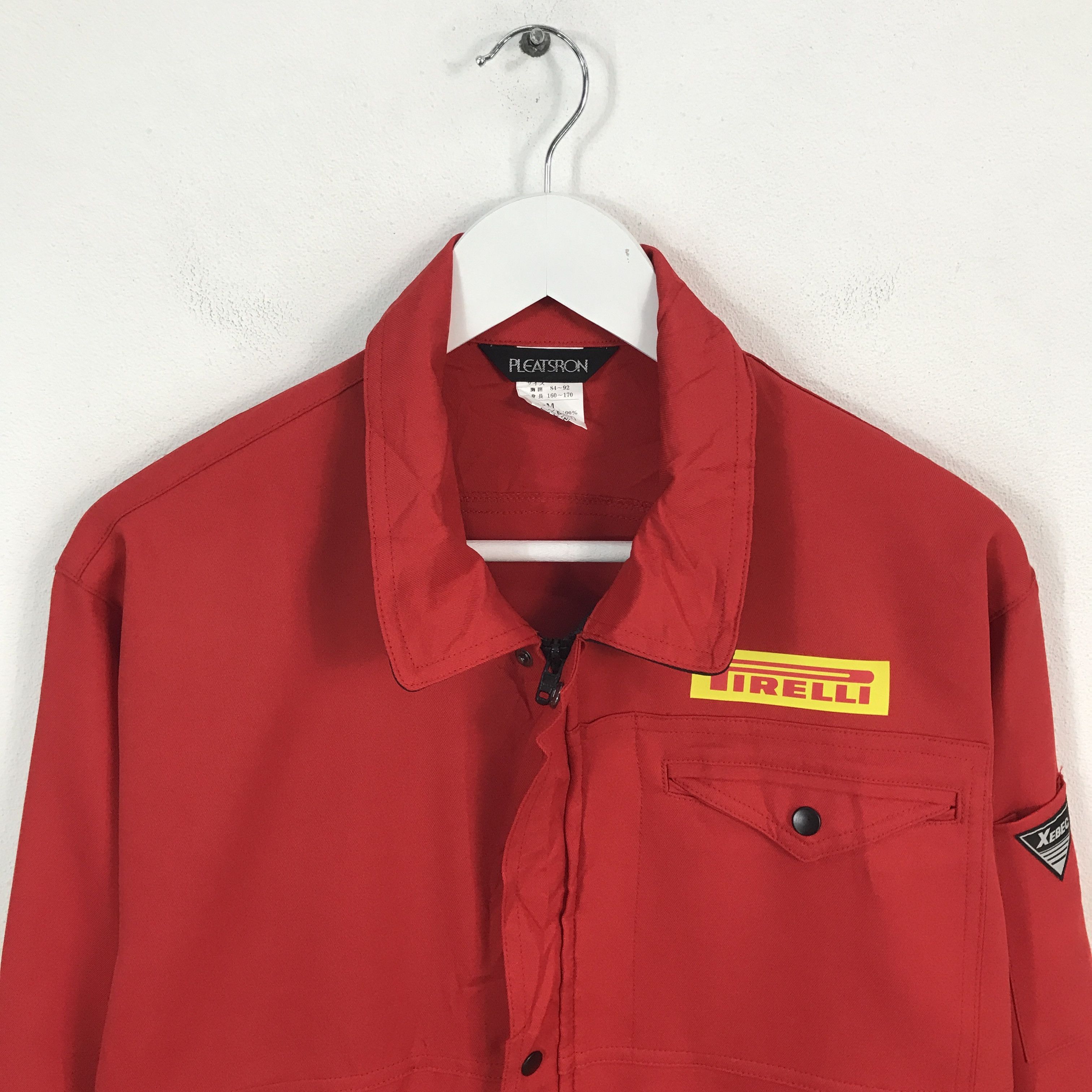 Japanese Brand Pirelli tyre Racing design Jacket Size US M / EU 48-50 / 2 - 3 Thumbnail