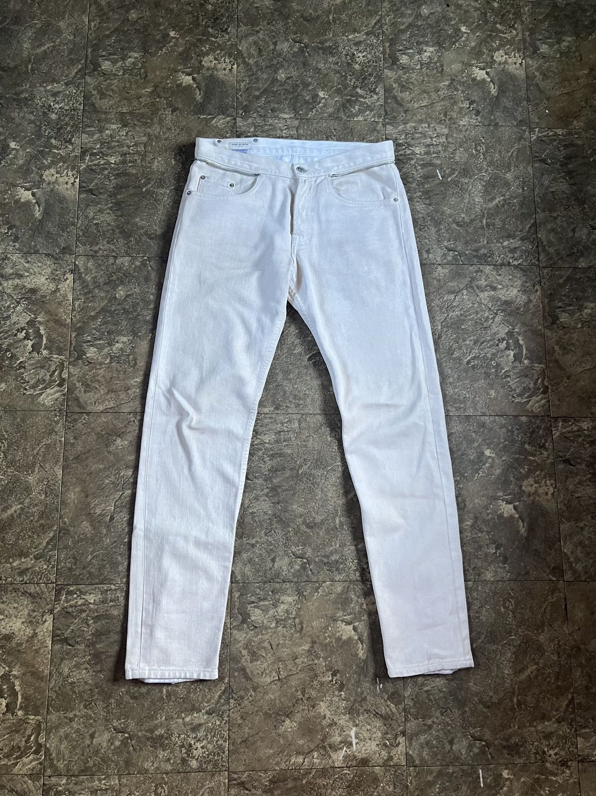 Dries Van Noten Dries Van Noten Back Zip Denim Size US 30 / EU 46 - 1 Thumbnail