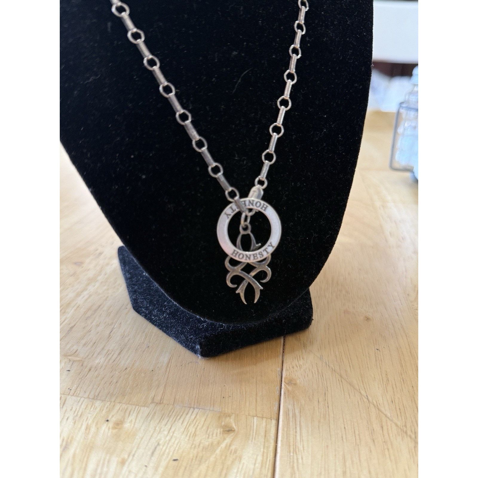 Other Women’s Sterling Silver Chain & Floating Charm Necklace Size ONE SIZE - 4 Thumbnail