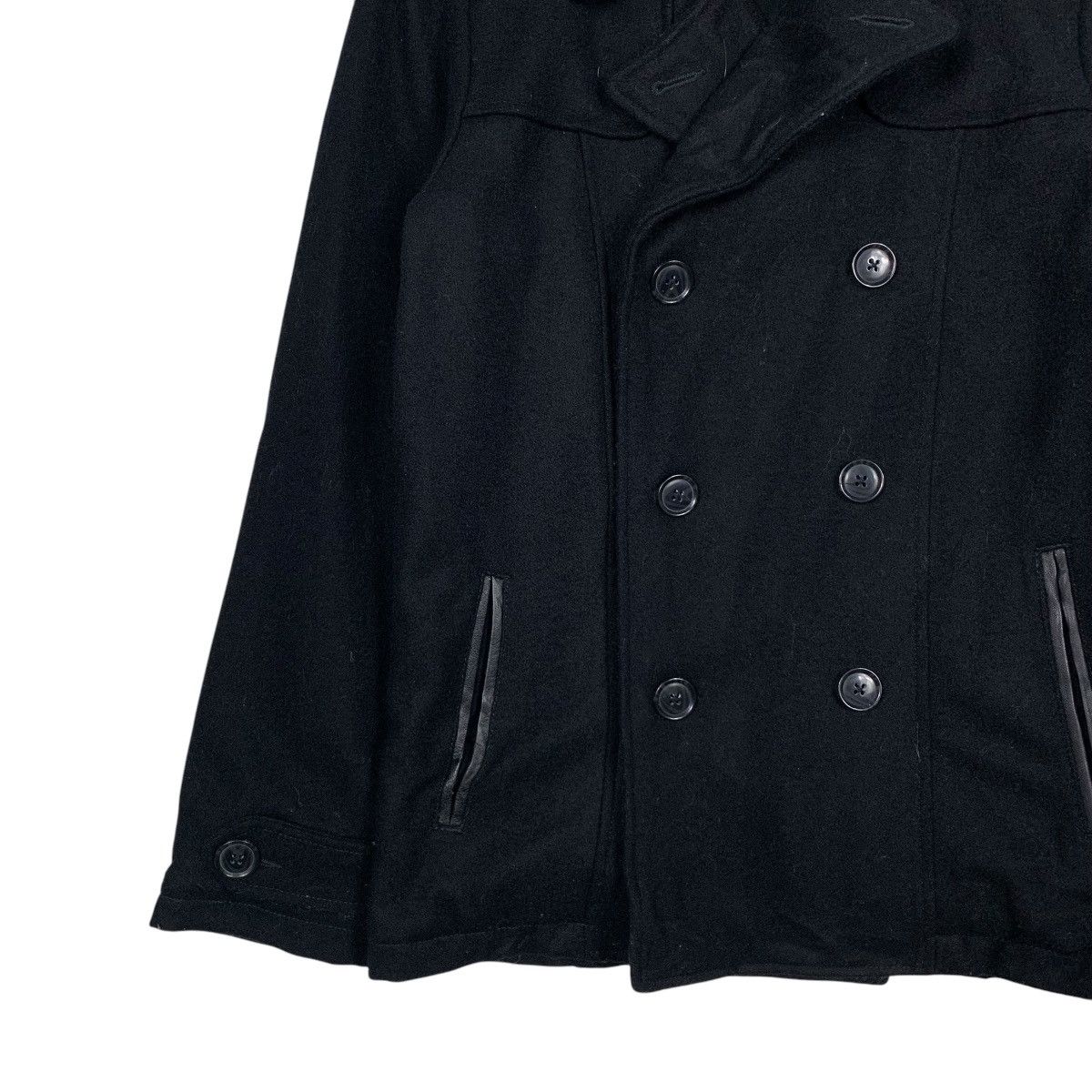 Japanese Brand UNITED SPORT Of AMERICA Double Breast Wool Coat #2379-C107 Size US M / EU 48-50 / 2 - 3 Thumbnail