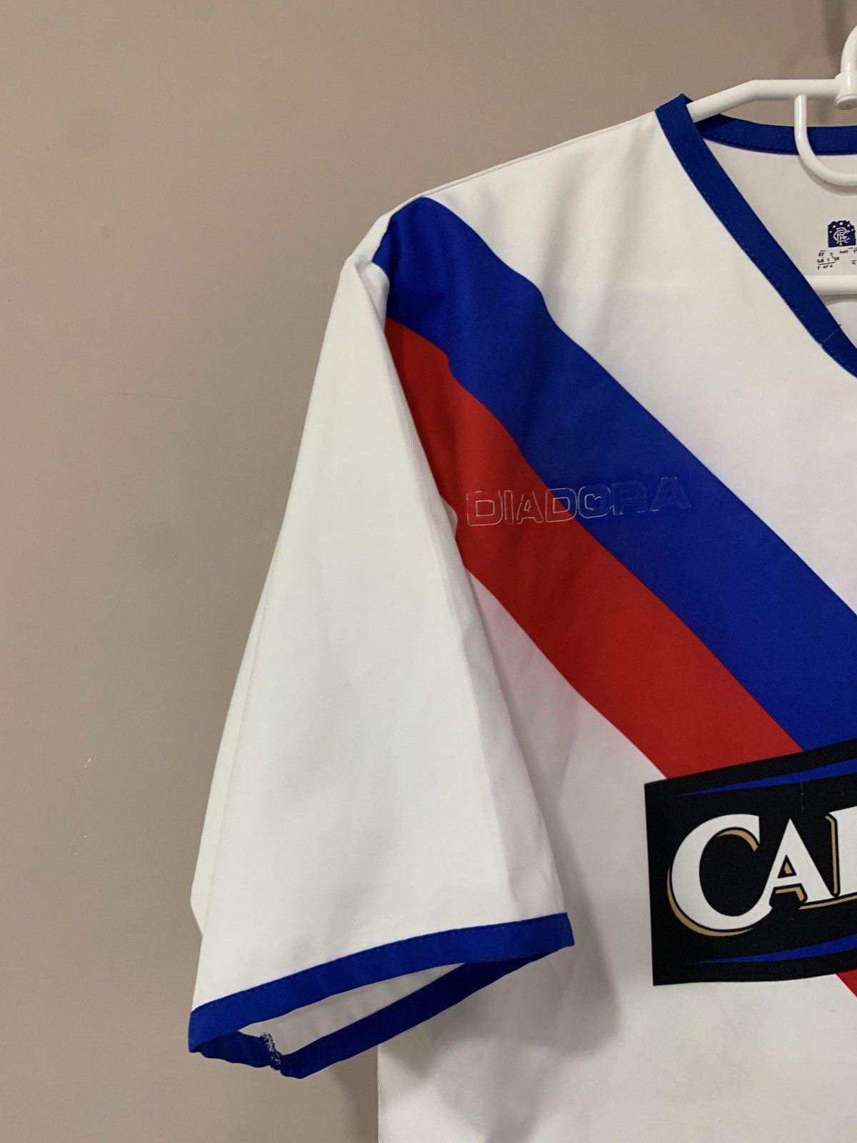 Diadora × Vintage Rangers Glasgow 2004 Away Football Shirt Diadora Vintage Size US S / EU 44-46 / 1 - 4 Thumbnail