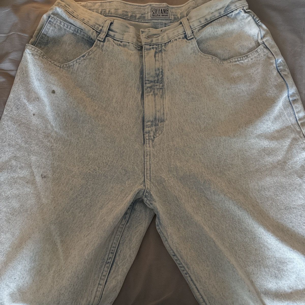 Other STEFANO WHITE WASHED JEANS Size US 32 / EU 48 - 1 Thumbnail