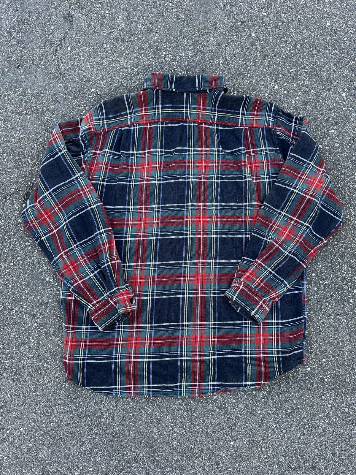 Polo Ralph Lauren × Vintage Vintage Polo Sport Polo Ralph Lauren cotton flannel shirt Size US L / EU 52-54 / 3 - 4 Thumbnail