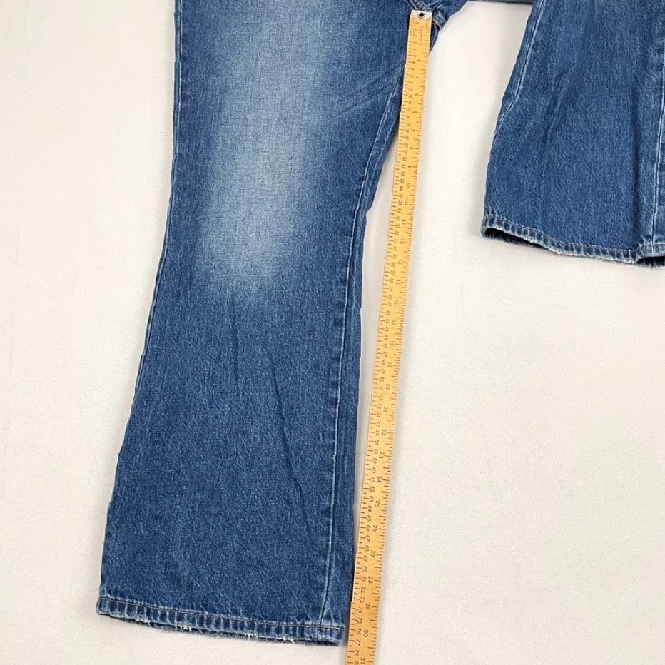 Lucky Brand Lucky Brand Rolling Stones Jeans 16 Regular Flared Denim Blue 5-Pocket Vintage? No Womens Shoes Wait— Jeans Size 38" / US 16 / IT 52 - 7 Thumbnail