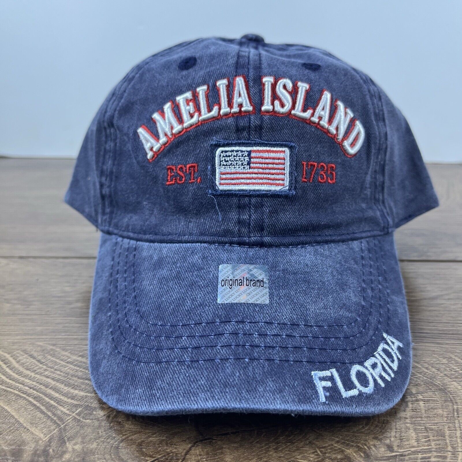 Other Amelia Island Florida Hat Amelia Island Blue Hat Adjustable Size ONE SIZE - 1 Thumbnail