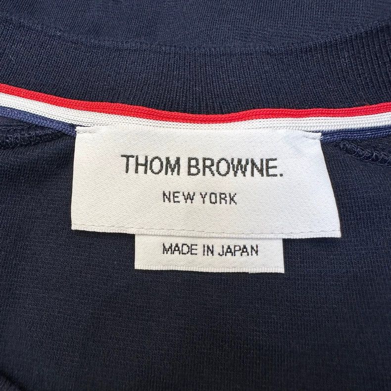Thom Browne Thom Browne size1 Blue four-bar cotton long sleeves Size US S / EU 44-46 / 1 - 3 Thumbnail